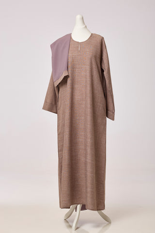 Linen Wide Sleeve Abaya